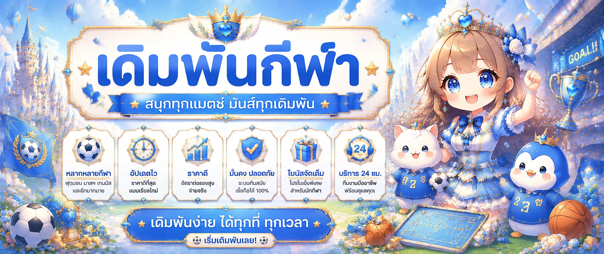 หน้าเดิมพันแทงบอลออนไลน์ผลบอลสดทุกลีกดัง